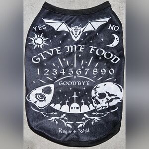 Rogue + Wolf Ouija Give Me Food Pet Shirt - Small (Rare)